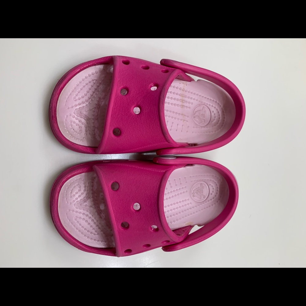Croc sandals size 6-7